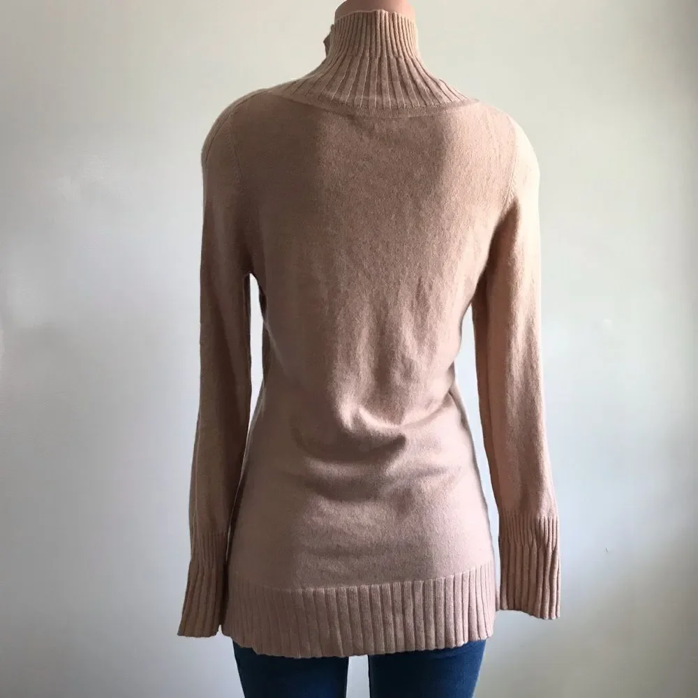 Isaac Mizrahi Live! 2-Ply Cashmere Turtleneck Sweater